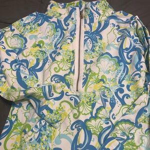 Vintage Lilly half zip medium